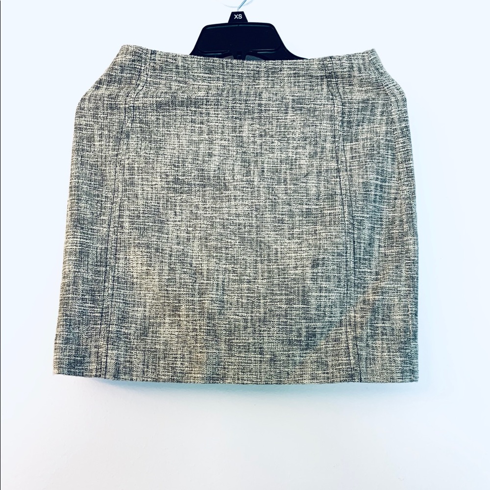 Anne Taylor Loft Plaid Kitted Skirt